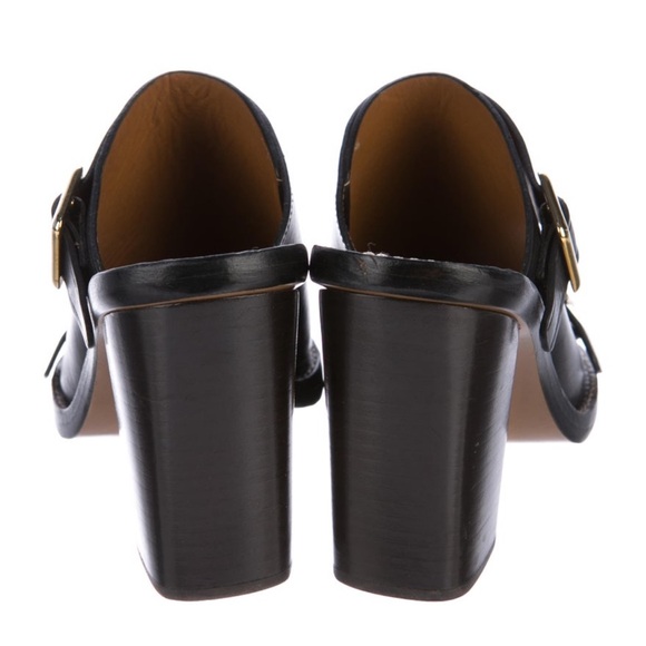 Chloe black leather mules 5.5/35.5 - Picture 4 of 6